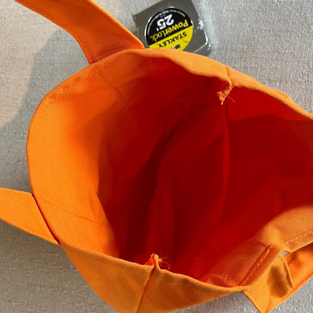 Trader Joe's Orange Tote Bag